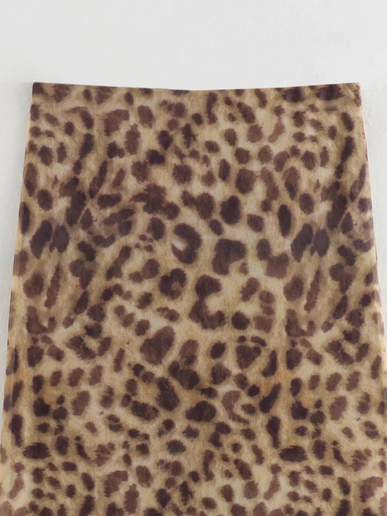 FALDA TULL ANIMAL PRINT