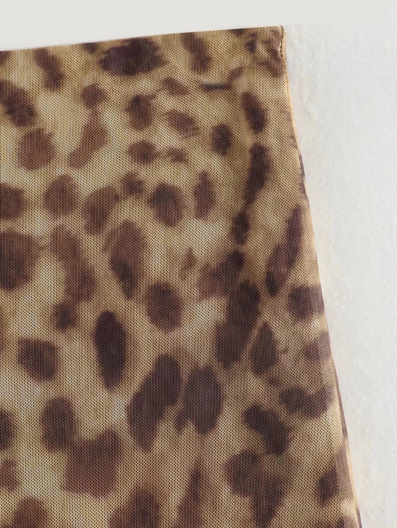 FALDA TULL ANIMAL PRINT