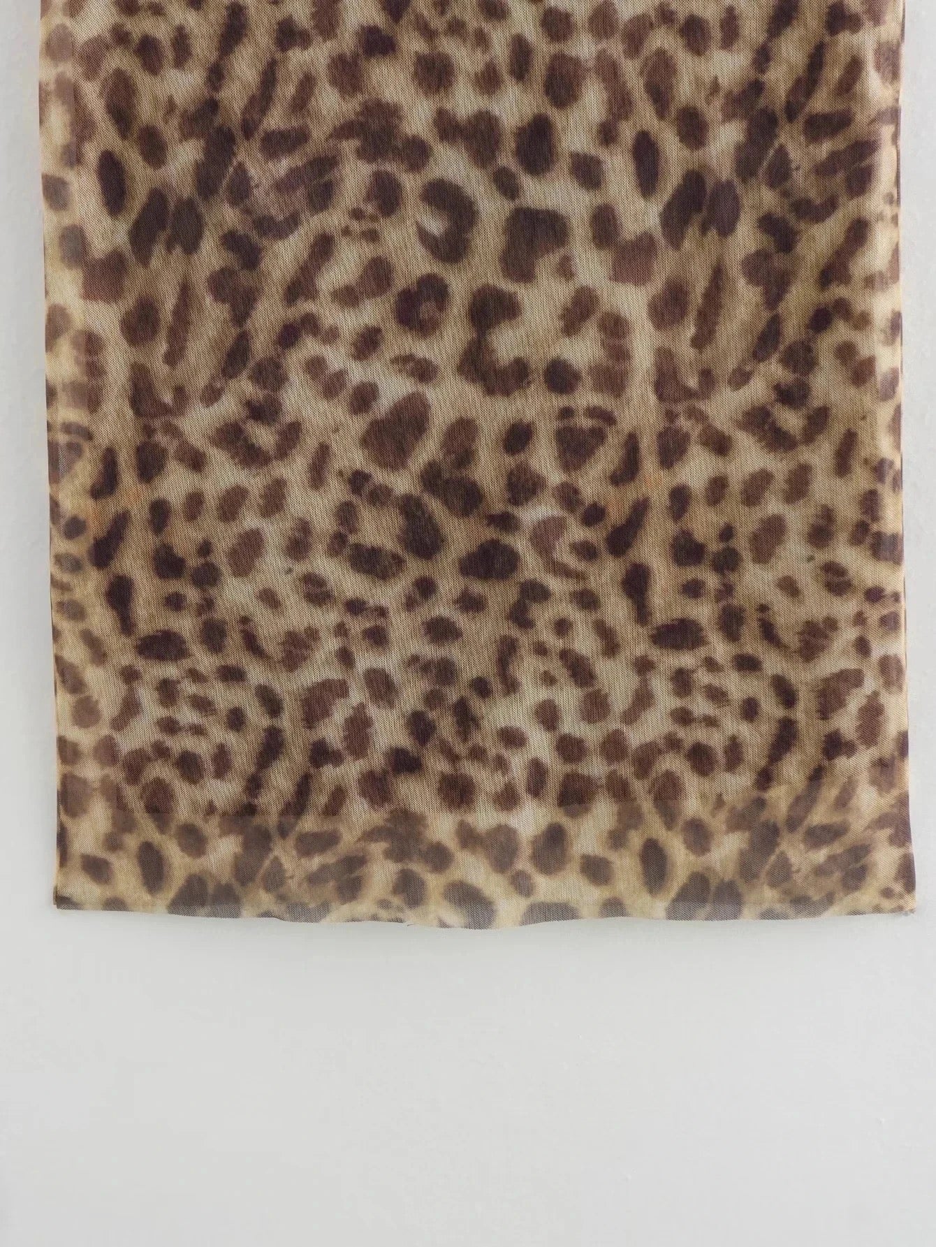 FALDA TULL ANIMAL PRINT