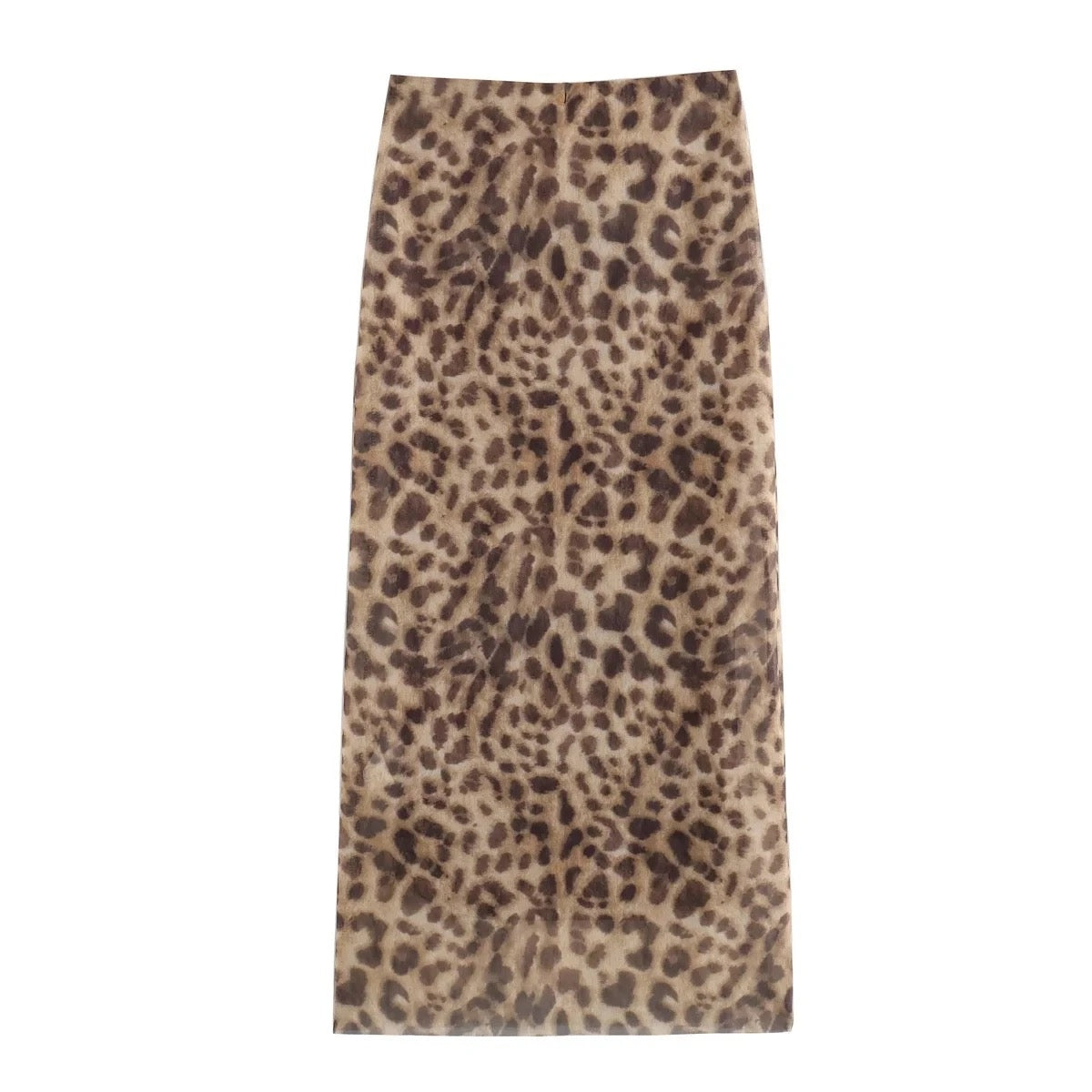 FALDA TULL ANIMAL PRINT