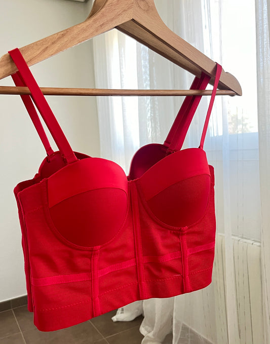 CORSET ROJO