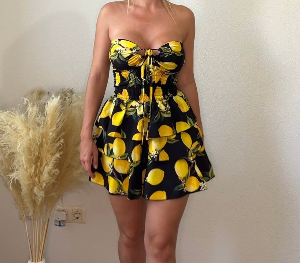 VESTIDO LIMONES